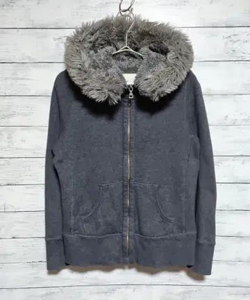 00s 유니클로 퍼 지퍼 후드티 y2k 유니클로 Archive