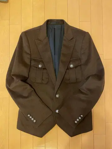 JOHN LAWRENCE SULLIVAN 브라운 테일러드 자켓