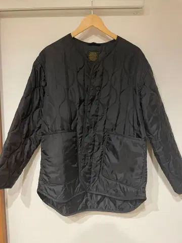 주말까지 가격 인하 B:MING BY BEAMS 블랙 퀼팅 라이너 M