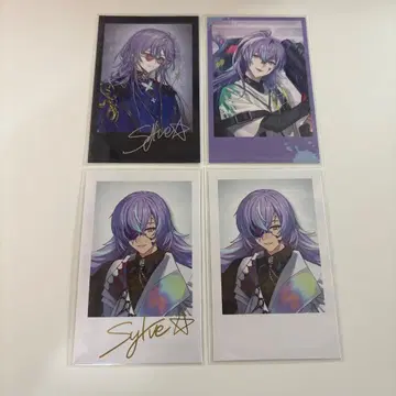 니지산지 별도 쇼 폴라로이드풍 카드