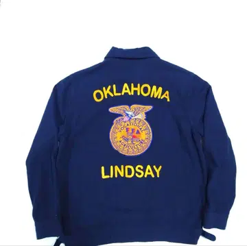 [ 미사용 새상품 ] HOUSTON FFA 자켓 네이비 L 사이즈