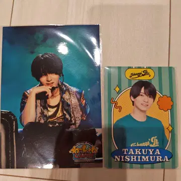 니시무라 타쿠야 공식 사진, 프로필 카드