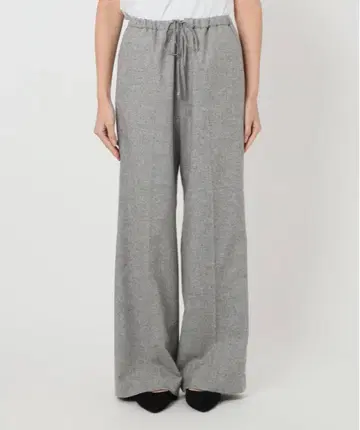 IENA 워셔블 트위드 이지 슬랙스