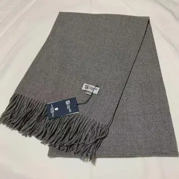존스톤즈 캐시미어 대형 스톨 머플러 그레이