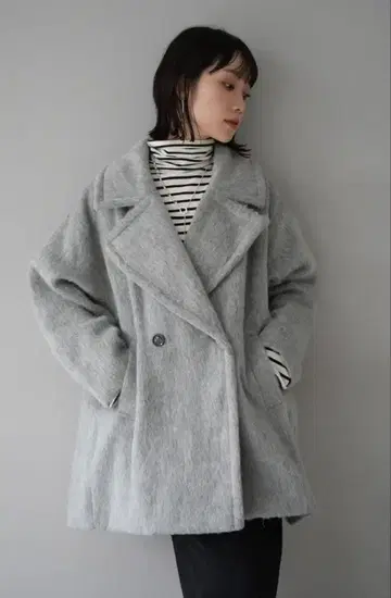 Lumier 샤기 피코트