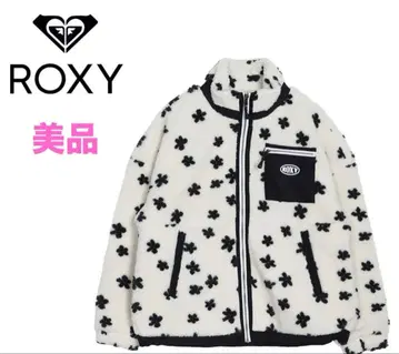 인기 ROXY 록시 보아 자켓 꽃무늬 집업 오버 사이즈