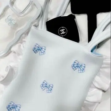 새상품 즉시 발송 JILTU ribbon mini bag BLUE