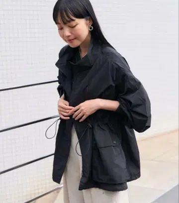 [ FREAK'S STORE ] 나일론 스탠드 집업 자켓