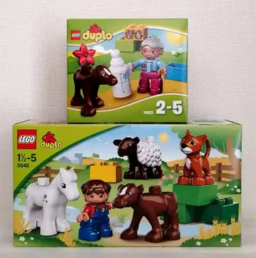 LEGO 10521 소 아기 5646 농장 동물들 세트
