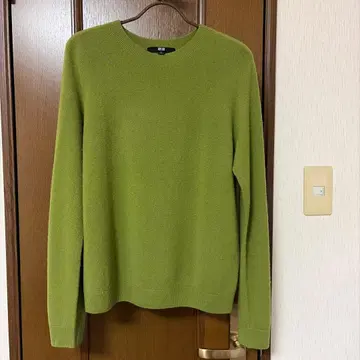 새상품급 캐시미어 크루넥 스웨터 S