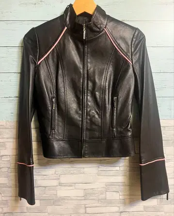 핑키앤다이안 라무 가죽 자켓 38