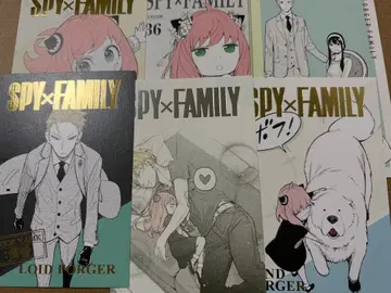 점프샵 SPY x FAMILY 금박 엽서