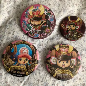 원피스 초파 야라이 캔뱃지 얼티밋 크루 4점 세트