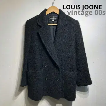 LOUIS JOONE 블랙 더블 브레스트 자켓 vintage 00s