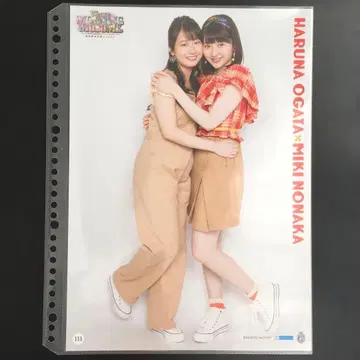 4588 모닝구무스메. 오가타 하루나 노나카 미키 핑업 포스터