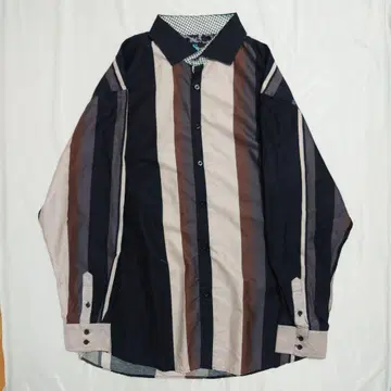 USA 빈티지 Steeve Harvey 스트라이프 셔츠 빈티지