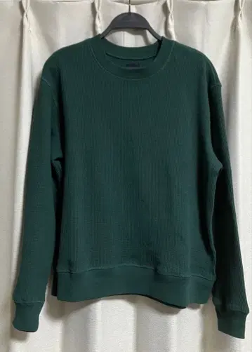 GAP 헤비 웨이트 서멀 오버 사이즈 T셔츠 S 그린 미사용