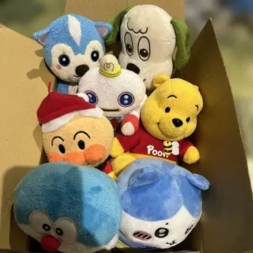 (타임세일) 도라에몽, 치이카와(먼작귀) 등 봉제 인형 세트