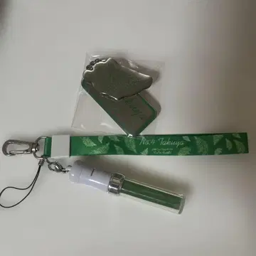 초특급 타쿠야 Rib 메탈 참 미니 응원봉