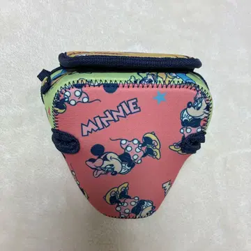 미니 미키 카메라 케이스 파우치 봉제 인형 마스코트 스트랩