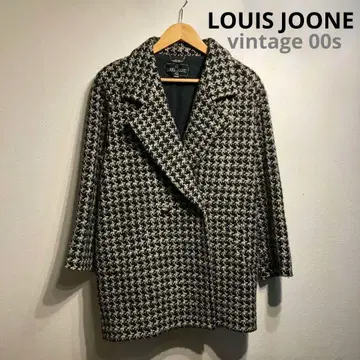LOUIS JOONE 하운드 투스 자켓 vintage 코트 새상품급