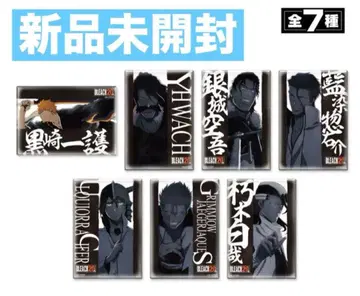 세븐인터넷 한정판 BLEACH 스퀘어 캔뱃지 세트