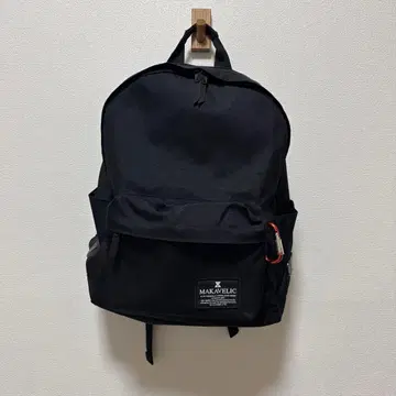 MAKAVELIC 블랙 백팩 백팩