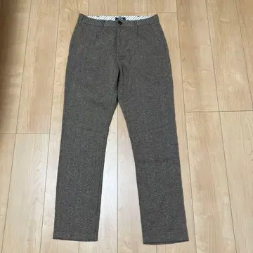 BEAMS 슬랙스 브라운 M 사이즈