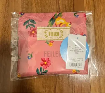 [ 새상품 ] FEILER 꽃무늬 에코백 핑크