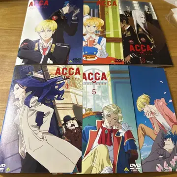 ACCA13구 감찰과 전6권 세트 완결 DVD 애니메이션