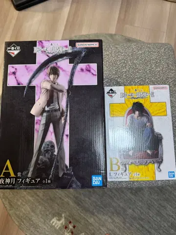 제일복권 데스노트 야가미 라이토 L 피규어