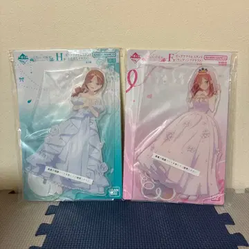 5등분의 신부 나카노 미쿠 반다이남코 아크릴 스탠드 2개 세트