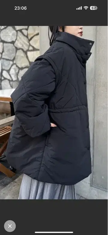 apart by 2way 스탠드 롱 블루종