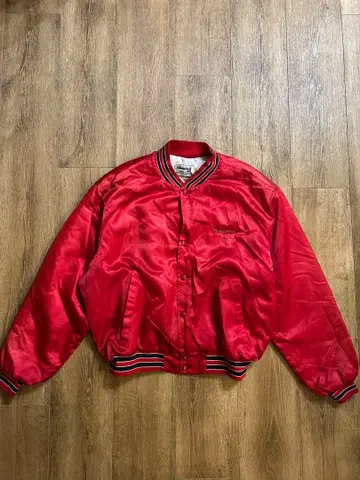 80s USA제! 사이즈 XXL 스윙스터 충전솜 나일론 바시티 자켓