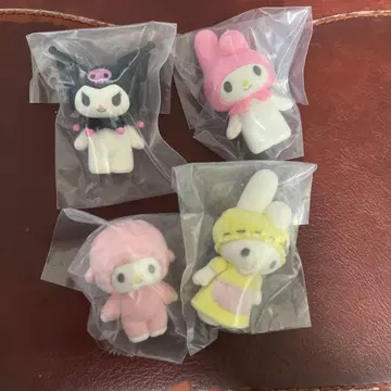 넷플릭스 마이멜로디 쿠로미 플로키 피규어 피아노짱 가챠