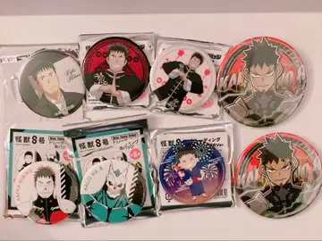 괴수 8호 히비노 카프카 캔뱃지 모음 세트