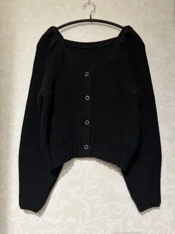 AMERI 상의 2WAY PUFF CARDIGAN