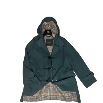 [ 빅 사이즈 ] 새상품급 매킨토시 런던 안감 체크 더플 코트