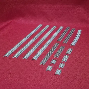 [ 정크 ] 토믹스 N 게이지 레일 여러 가지 15개 세트 묶음 판매