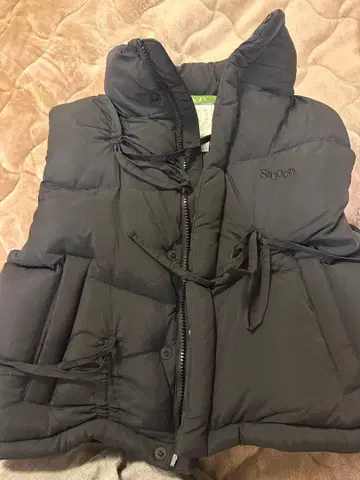 Sinoon 블랙 다운 베스트