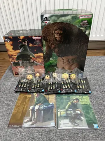 제일복권 진격의 거인 A상 거인B상 리바이 빅 아크릴 스탠드