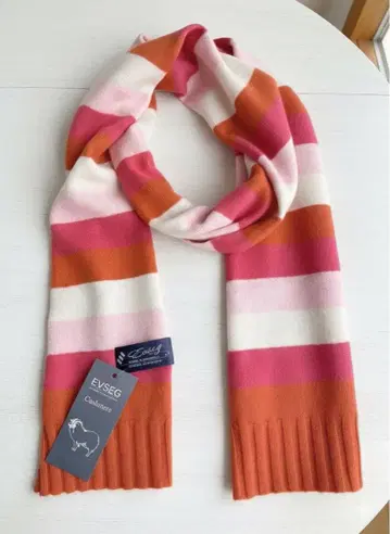 EVSEG 캐시미어 스트라이프 머플러