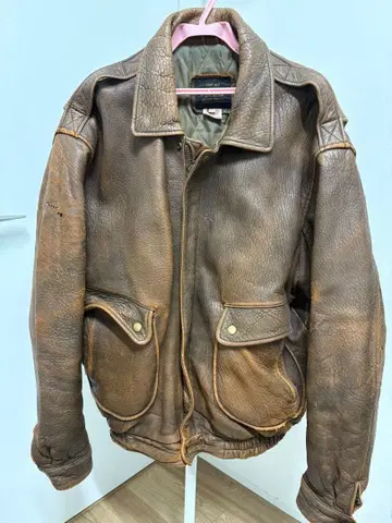 80s 빈티지 A-2 플라이트 자켓