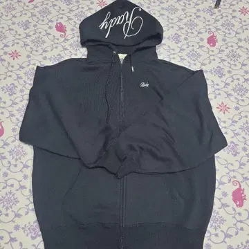 Rady 레이디 후드 로고 후드티 M