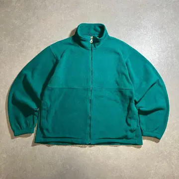 90s USA제 랜즈엔드 플리스 자켓 풀 집업 레어 컬러
