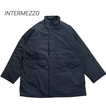 인터메조 다운 코트 M 블랙 롱 코트 더반 충전솜 a5k003