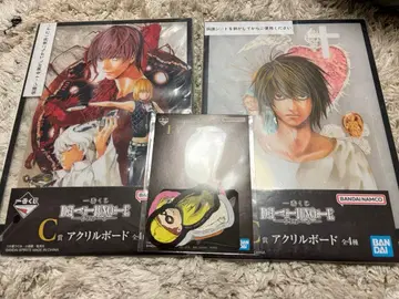 데스노트 제일복권 C상 아크릴 보드 L 야가미 라이토 스티커