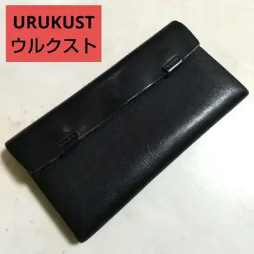 URUKUST 우루크스트 앤티크 가죽 장지갑 블랙
