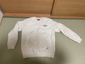 캘러웨이 레드 라벨 충전솜 블루종 화이트 M