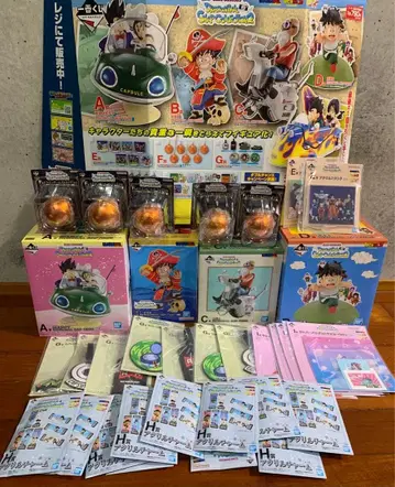 드래곤볼 제일복권 snap collection 판촉물